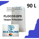 Flocos De Isopor - Puff - Almofada - Concreto Leve 90 L