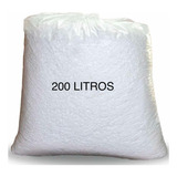 Flocos Isopor 200 Litros Para Enchimento Puff Pera Gota Maça