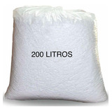 Flocos Isopor 200 Litros Para Enchimento Puff Pera Gota Maça