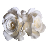 Flor De Cabelo Arranjo De Rosas Para Casamento