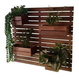 Floreira Jardim Vertical Sob Medida 70 X 70 Madeira Maciça