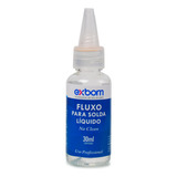 Fluxo Para Solda Líquido No Clean Eletronica Reballing 30ml