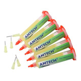 Fluxo Pastoso Amtech Nc-559-asm 10cc Bga Reballing Kit C/ 5