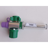 Fluxômetro 0 A 15l/min Bilha Curta Diss Para Oxigênio