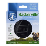 Focinheira Baskerville Preta Para Cães Pequenos