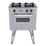 Fogao 2 Bocas Venax Mini Cook Inox Gas Glp