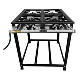 Fogão 4 Bocas Baixa Pressão (2qs/2qd) Industrial P5 Luxo
