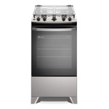 Fogão 4 Bocas Electrolux Vaporbake Mesa Inox Prata Bivolt