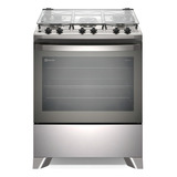Fogão 5 Bocas Electrolux À Gás Fe5ic Mesa Inox Efficient 110v/220v Com Forno Perfectcook E Vaporbake