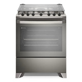 Fogão 5 Bocas Electrolux Experience Inox Timer E Perfectcook Cor Cinza Bivolt