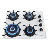 Fogão Cooktop 4 Bocas Branco Gás Itamaster Itatiaia Tr Chama