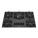 Fogão Cooktop A Gás Mueller 5 Bocas Preto Ultra Chama