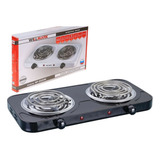 Fogão Cooktop Elétrica Fogareiro 2000w 2 Bocas 127v Portátil