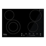 Fogão Cooktop Elétrica Philco Pct44vc Preto 220v