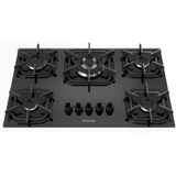 Fogão Cooktop Gás Mueller 5b Queimador Tripla Chama Preto