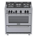 Fogão De Piso Venax 5 Bocas Temis Aço Inox Gás Glp 220v