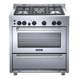 Fogão De Piso Venax 5 Bocas Temis Aço Inox Gás Glp 220v