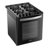 Fogão Embutir 4 Bocas Preto Mesa Vidro Dako Supreme Bivolt