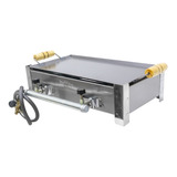 Fogão Fogareiro Caminhão Gás 2 Bocas Inox Chapa E Kit Gás
