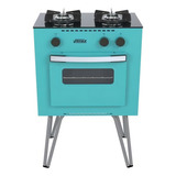 Fogão Venax Gmn200.bv.pf.glp Com Porta Com Visor - Verde