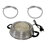 Fogareiro + 2 Resistência Fogão 110v Elétrico 500w Narguilé