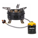 Fogareiro Super Chama Para Camping+ Cartucho Maxx Gas 450g
