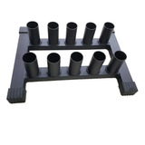 Fogueteiro Suporte 10 Barras Olímpica Horizontal Blackco