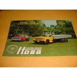 Folder Raro Ford Caminhao F-600 72 1972 Trucado Ito
