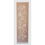 Folha De Biombo Margarida Mdf Cru
