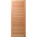 Folha De Porta Maciça 210x60cm Eucalipto Pm09 Veneziana Wt