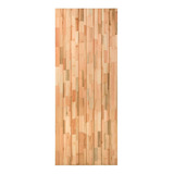 Folha De Porta Maciça 210x80cm Eucalipto Com Emenda Pm26