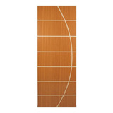 Folha De Porta Madeira Decorada 210x90cm Espessura 3,5cm