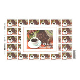Folha Inteira Selo 2435 Promoção Do Café Do Brasil