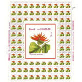 Folha Inteira Selo 694 Flor Canivete Flora 1993