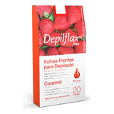 Folhas Depilatórias Prontas Corporal Depilflax 20