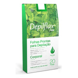 Folhas Prontas Cera Depilatória Corporal Depilflax - Escolha