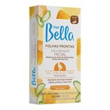 Folhas Prontas Depilação Facial Prática 16fls Depil Bella