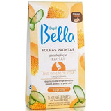 Folhas Prontas Facial Mel E Aloe Vera Depil Bella C/16 1 Pct