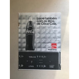 Folheto Antigo De Época Refrigerante Coca-cola 998c