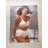 Folheto Antigo Lingerie De Millus Feito Com Amor 695b