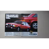 Folheto Da Revista Motor 3 N°44 Carro Ford Escort Xr3 488d