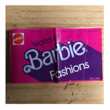 Folheto Folder Barbie Fashion Catálogo Anos