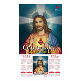 Folhinha Sagrado Coração De Jesus - 2024, De Edrian Josue Pasini. Editora Vozes, Capa Mole, Edição 1 Em Português, 2024