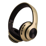 Fone Bluetooth Dobrável Headset Glam Dourado Oex Cor Da Luz Não