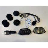Fone Bluetooth Hedset Para Capacete Motociclista Gps Musica