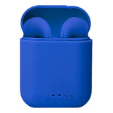 Fone Compatível Celular Mini Bluetooth Sem Fio Original Cor Azul-escuro