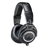 Fone De Ouvido Audio Technica Ath-m50x Cor Preto