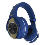 Fone De Ouvido Bluetooth Basike Fon6689 Cor Azul