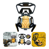 Fone De Ouvido Bluetooth Futurista Gamer Metal