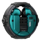 Fone De Ouvido Bluetooth Game Caixa Metal Cor Azul Cor Verde